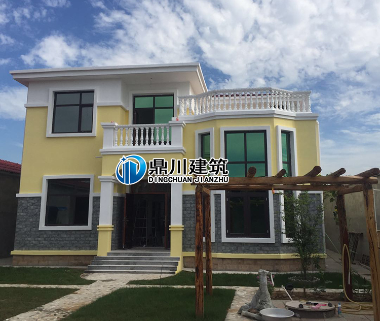斜顶改平顶,这款二层别墅带露台别墅v二层依然还是曹妃甸复式图片