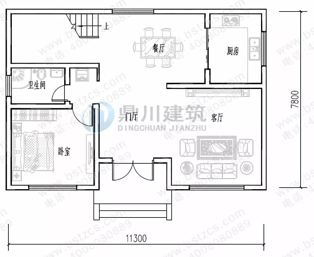 宅进深8米建房,二层三层都有,这10款你一定喜欢!