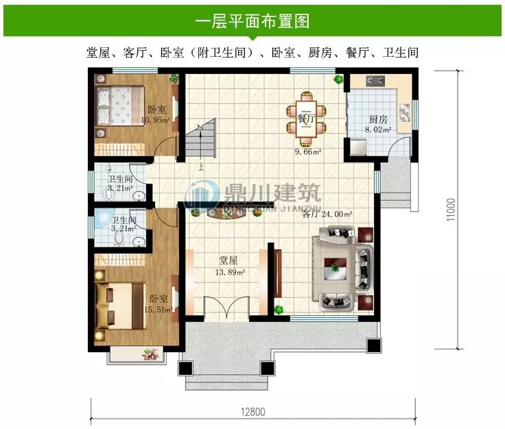 新中式三层别墅设计图，现代与经典的完美结合！