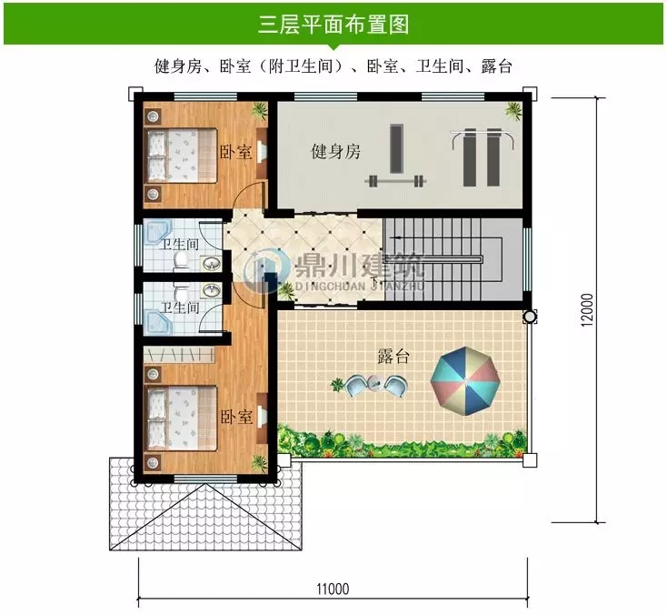 农村复式三层大气别墅，造价亲民易建造，30万也能建出豪宅效果！