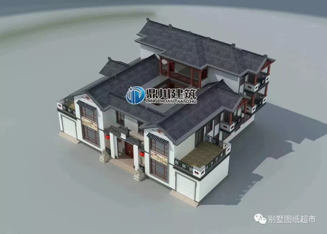 7套农村新中式四合院,一套比一套美,有庭有院过美好生活!