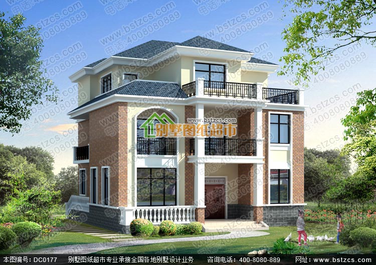 农村三层自建房屋图纸施工图_别墅纸,农村房屋